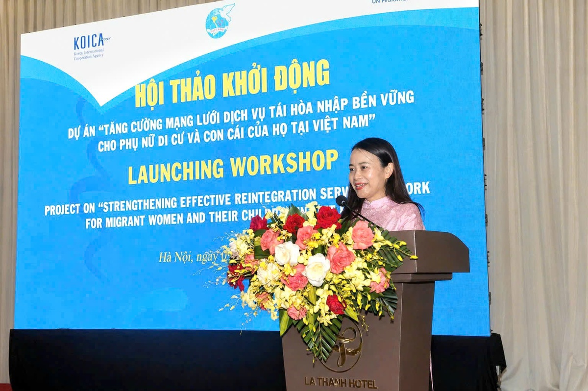 Mở rộng mạng lưới hỗ trợ, tạo nền tảng tái hòa nhập bền vững cho phụ nữ di cư - Ảnh 4.