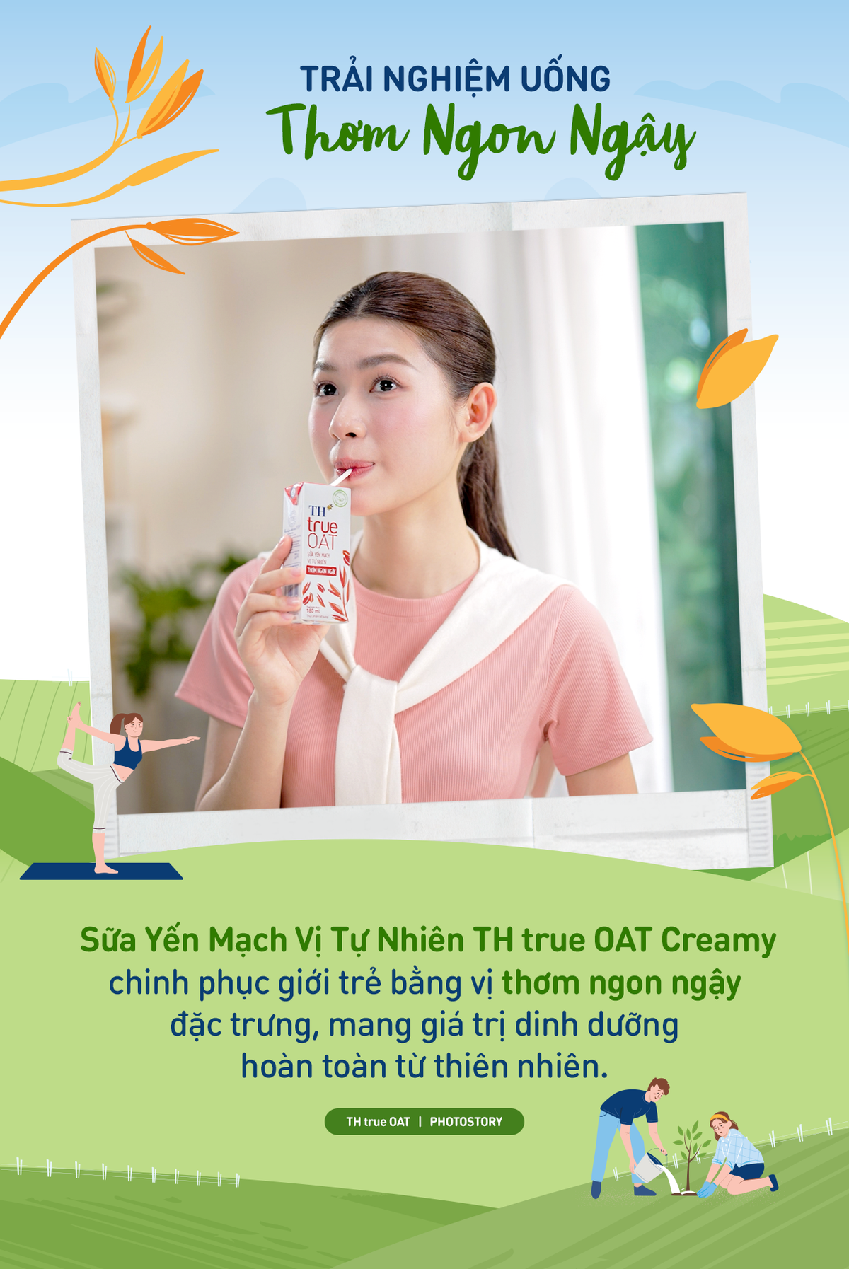 Sữa Yến Mạch TH true OAT Creamy: Chinh phục "gu" người trẻ bằng vị thơm ngon ngậy - Ảnh 1.