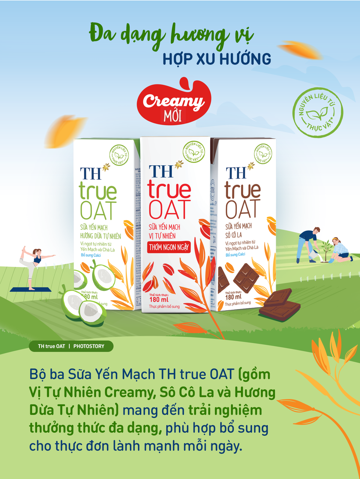 Sữa Yến Mạch TH true OAT Creamy: Chinh phục "gu" người trẻ bằng vị thơm ngon ngậy - Ảnh 2.