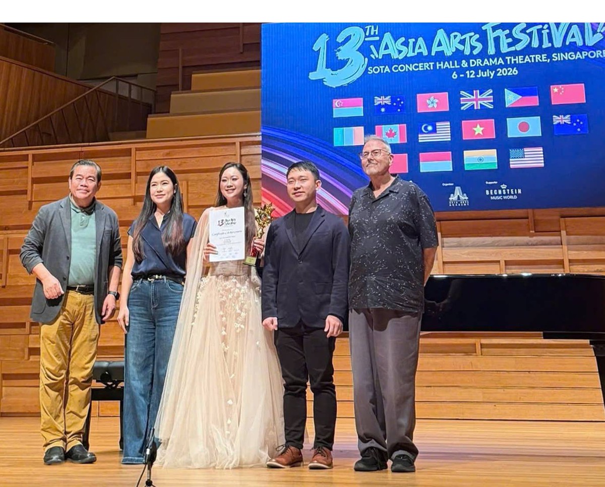 Lưu Hương Thảo giành giải Vàng tại Asia Arts Festival 2026 - Ảnh 1.