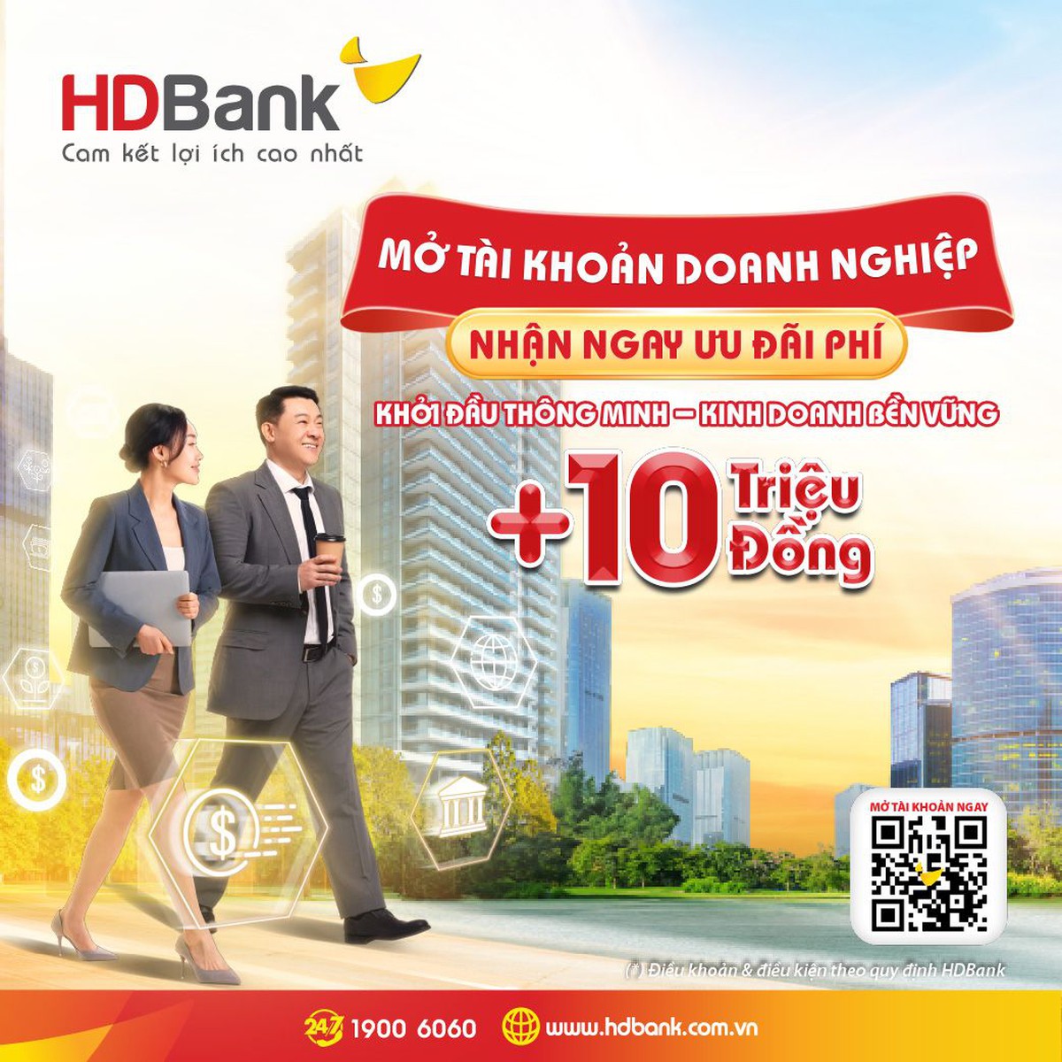 Lãi suất từ 7,2%/năm, HDBank tung loạt ưu đãi lớn cho doanh nghiệp - Ảnh 1.