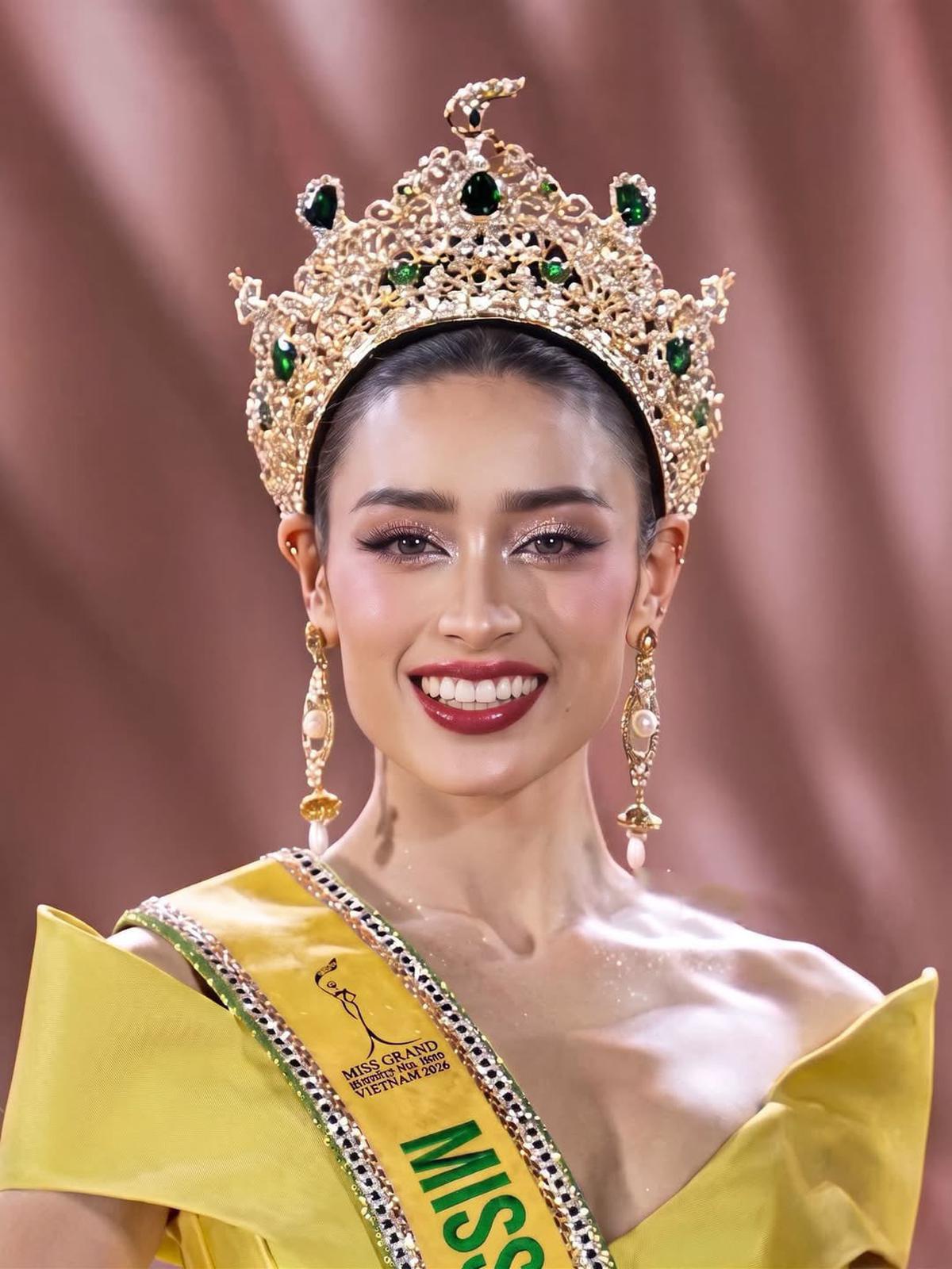 Cô gái mang hai dòng máu Việt - Anh giành vương miện Miss Grand Vietnam 2026- Ảnh 1.