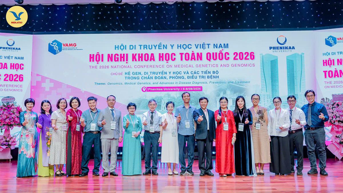 Từ dữ liệu gen đến y học chính xác: 4 nghiên cứu của MEDLATEC ghi dấu ấn tại Hội nghị Di truyền Y học và Hệ gen toàn quốc 2026 - Ảnh 4.
