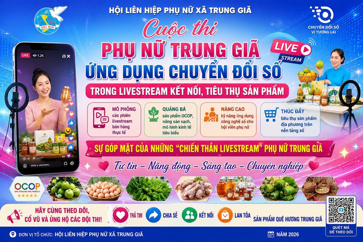 Khi cán bộ Hội trở thành "chiến thần" livestream - Ảnh 1.