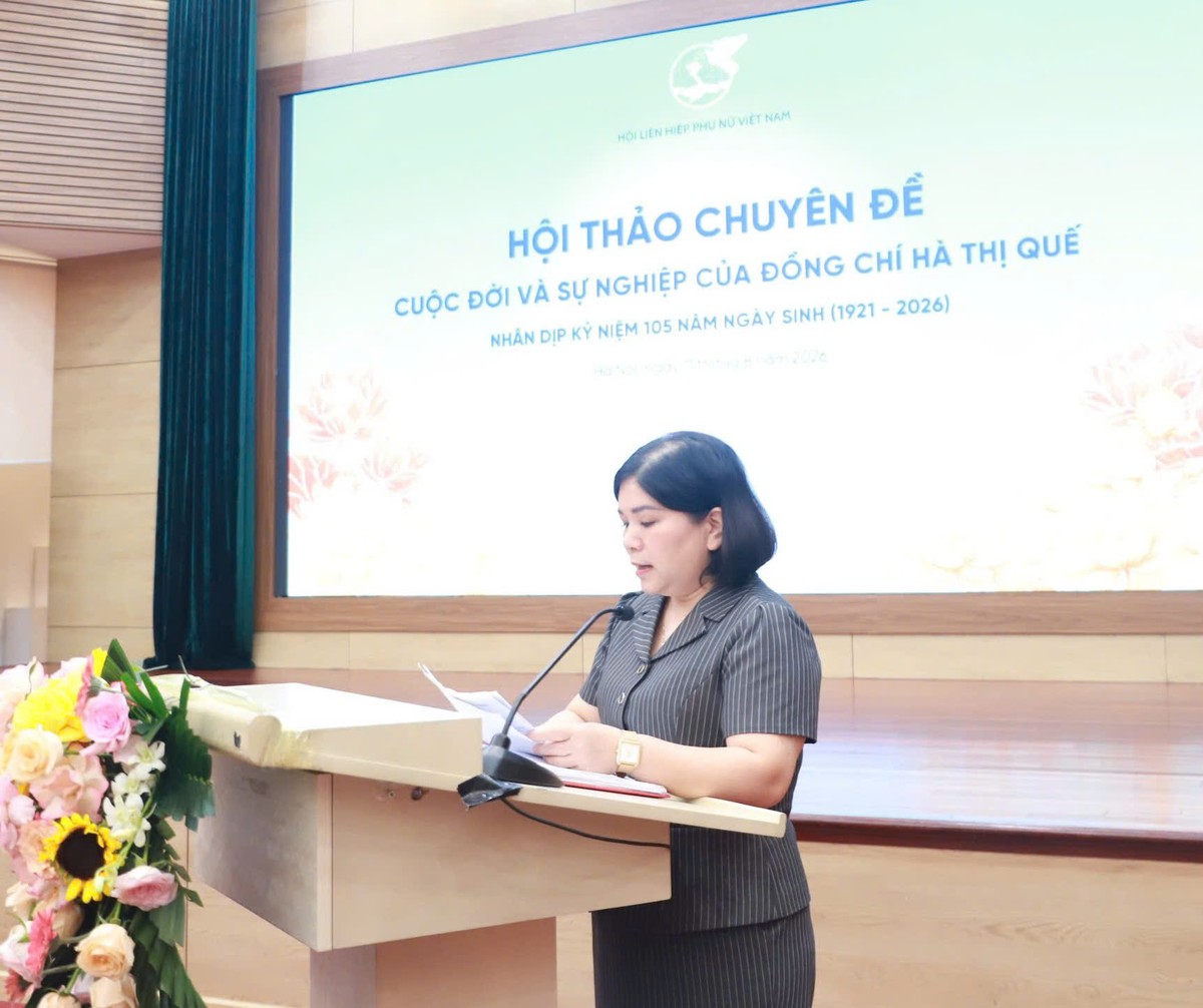 Dấu ấn của bà Hà Thị Quế với cách mạng Việt Nam, phong trào phụ nữ và sự phát triển của tổ chức Hội- Ảnh 1.