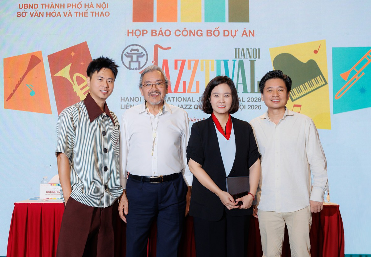 "Hanoi Jazztival 2026" hướng tới lễ hội âm nhạc quốc tế mang dấu ấn riêng của Hà Nội- Ảnh 1.