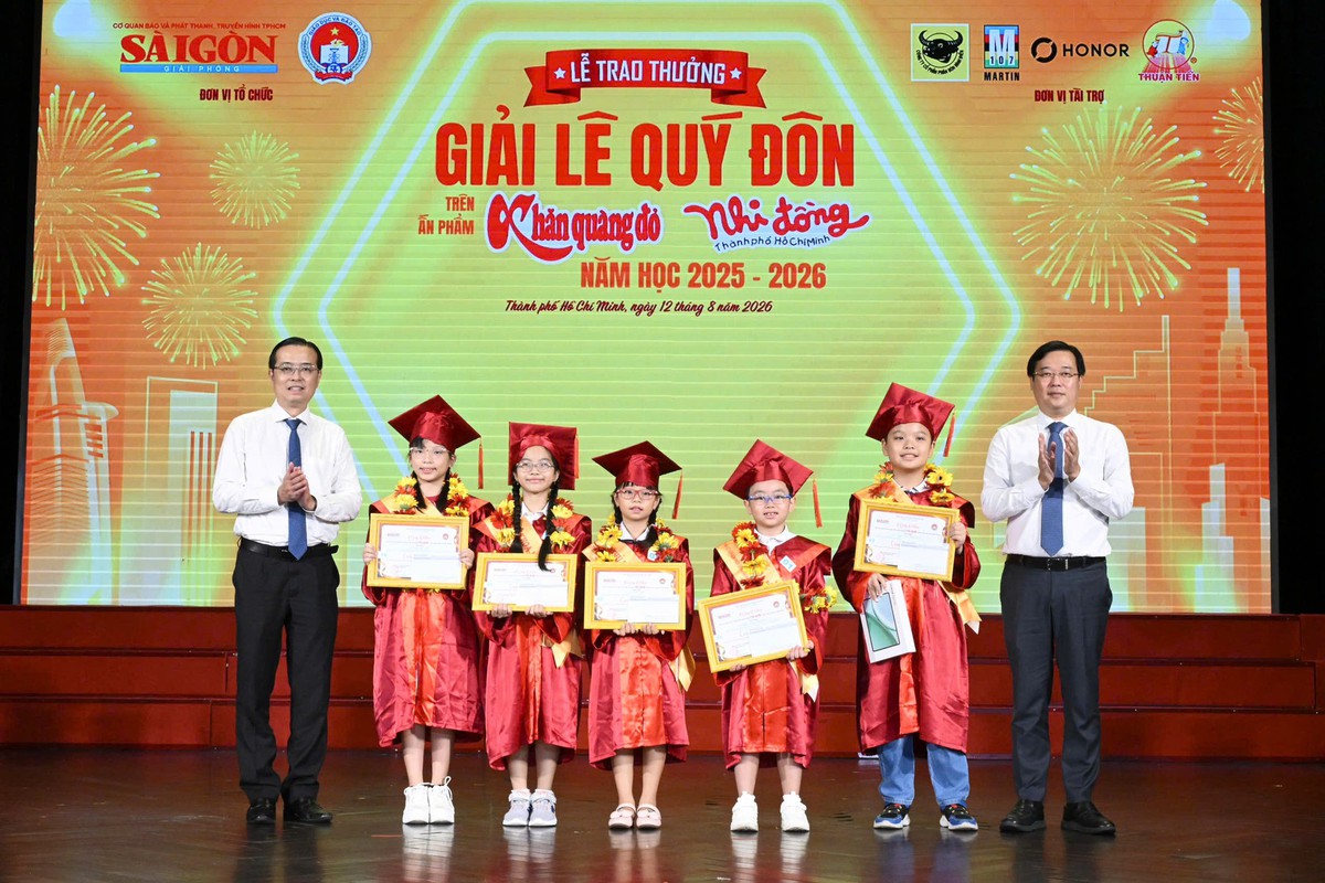 Giải Lê Quý Đôn vinh danh 120 học sinh xuất sắc năm học 2025-2026 - Ảnh 2.