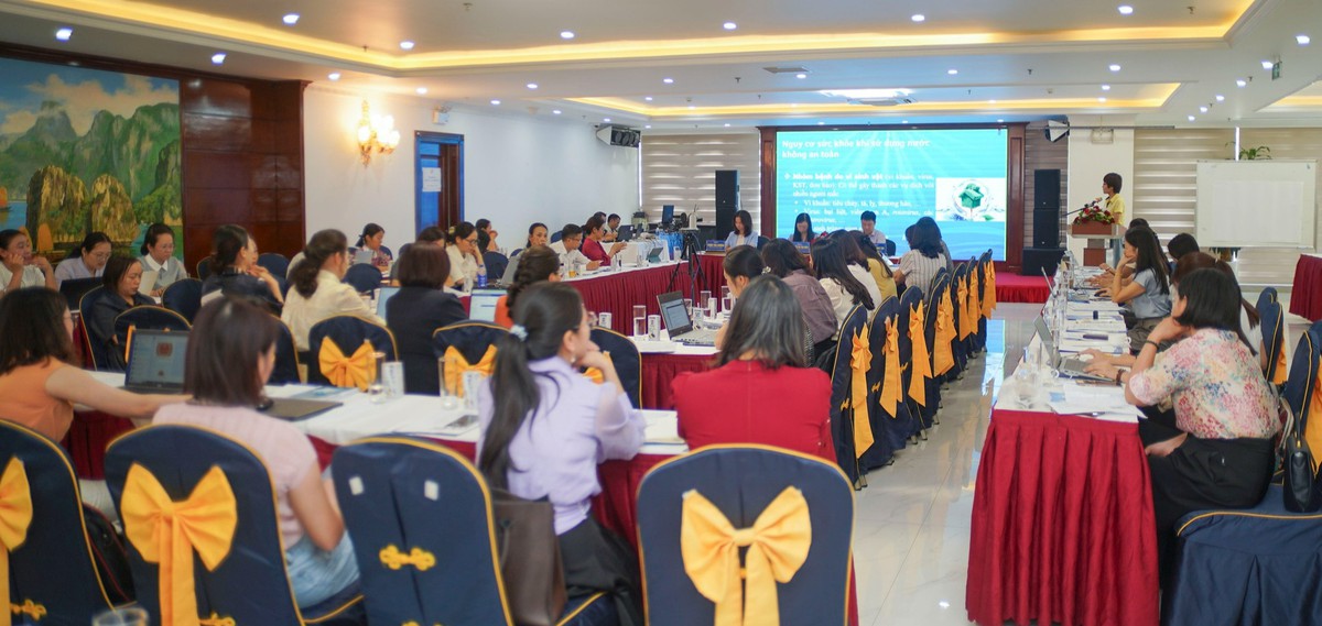 Tạo cơ chế để phụ nữ tiếp cận nước sạch, duy trì bền vững tiêu chí “3 sạch” - Ảnh 1.