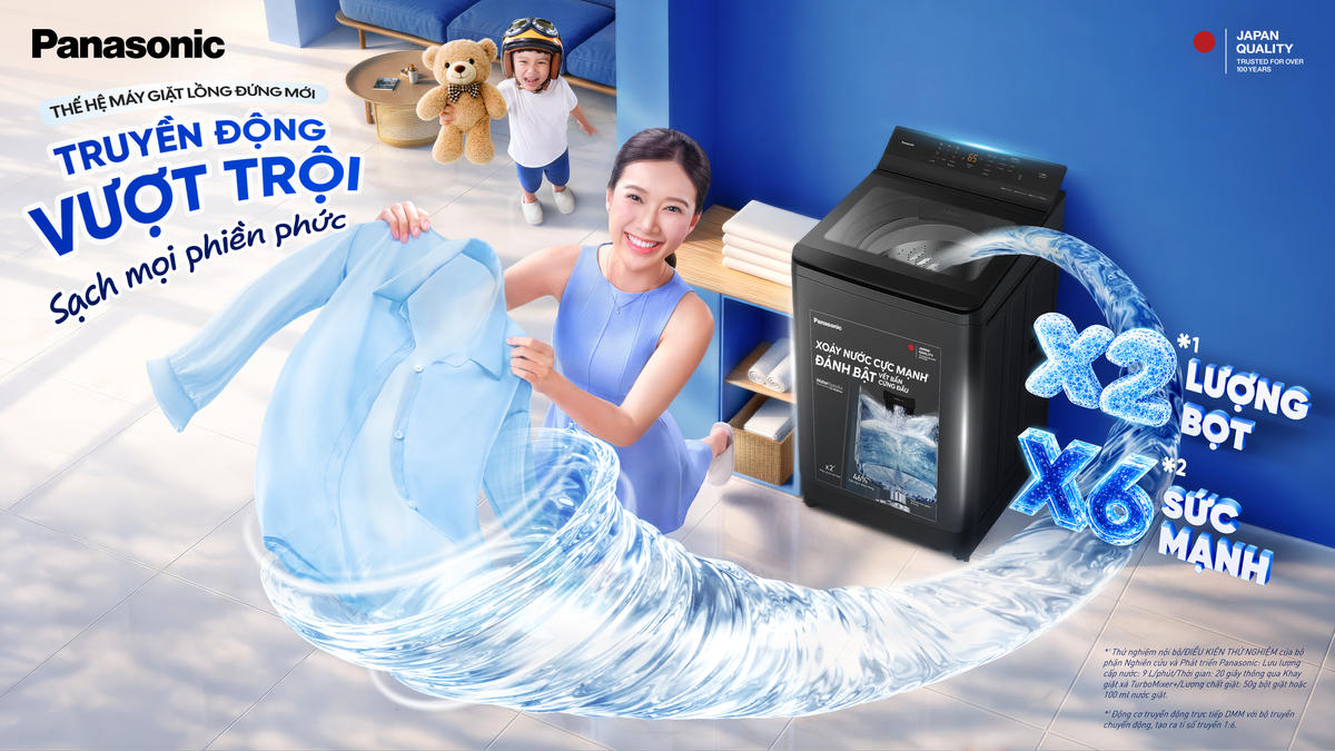 Panasonic tiếp tục khẳng định cam kết chăm sóc sức khỏe toàn diện với thế hệ máy giặt mới- Ảnh 2.