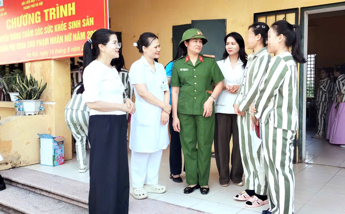 Hơn 300 nữ phạm nhân được khám sức khỏe sinh sản - Ảnh 3.