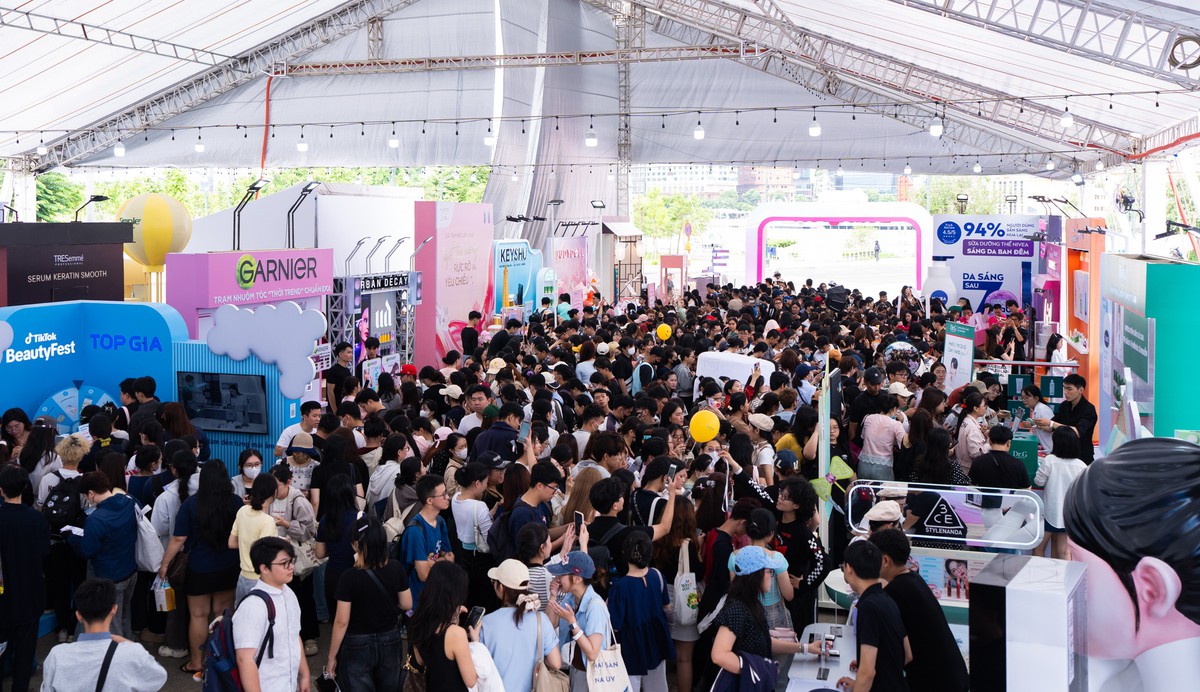 Đông đảo bạn trẻ tham dự TikTok Beauty Fest 2026- Ảnh 1.