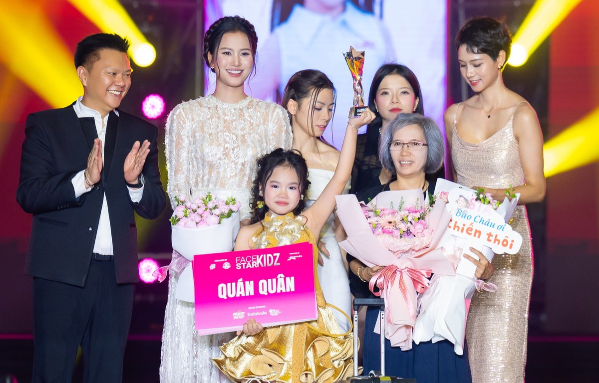 Diễn viên Quang Anh truyền cảm hứng cho tài năng nhí tại "Face Star Kidz 2026" - Ảnh 1.