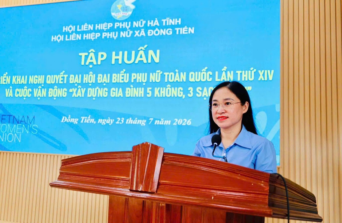Hà Tĩnh nâng kỹ năng cho cán bộ Hội, đưa Nghị quyết vào cuộc sống - Ảnh 3.