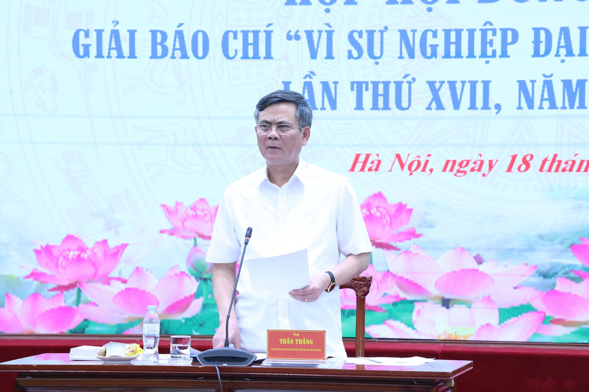 Họp hội đồng sơ khảo Giải Báo chí “Vì sự nghiệp Đại đoàn kết toàn dân tộc” lần thứ XVII - Ảnh 1.
