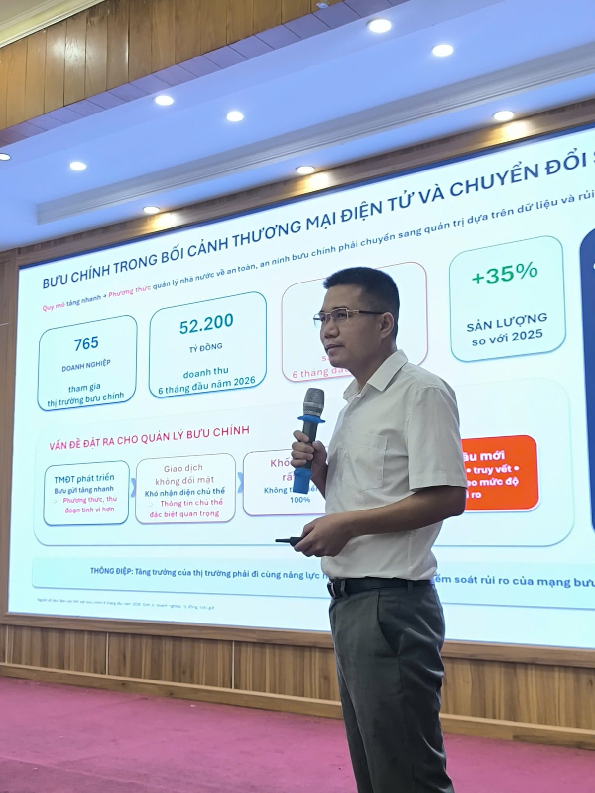Bưu chính trước áp lực hàng cấm, hàng nguy hiểm: Chuyển sang quản lý theo rủi ro - Ảnh 1.