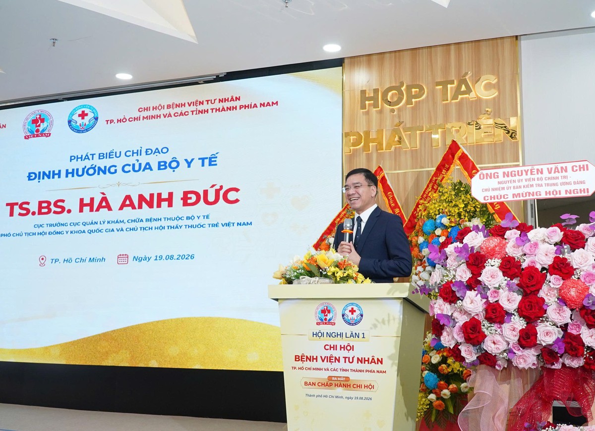 Bà Trần Thị Lâm làm Chủ tịch Chi hội Bệnh viện Tư nhân TPHCM và các tỉnh, thành phía Nam- Ảnh 1.