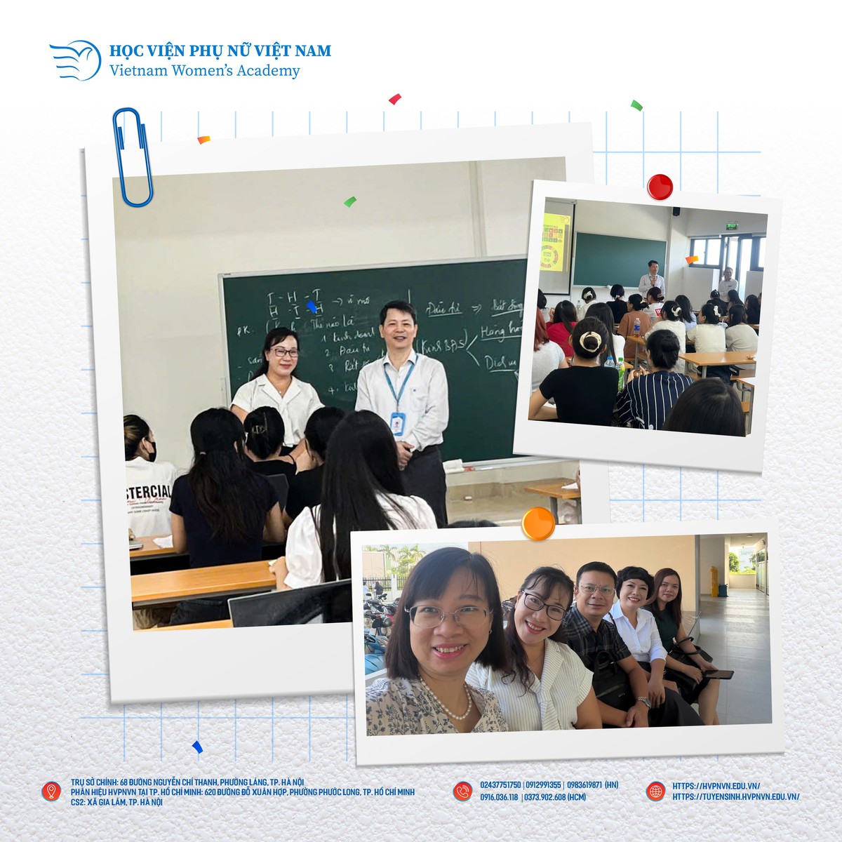 Học viện Phụ nữ Việt Nam đón tân sinh viên khóa 14 và đưa cơ sở Gia Lâm vào vận hành giảng dạy- Ảnh 3.