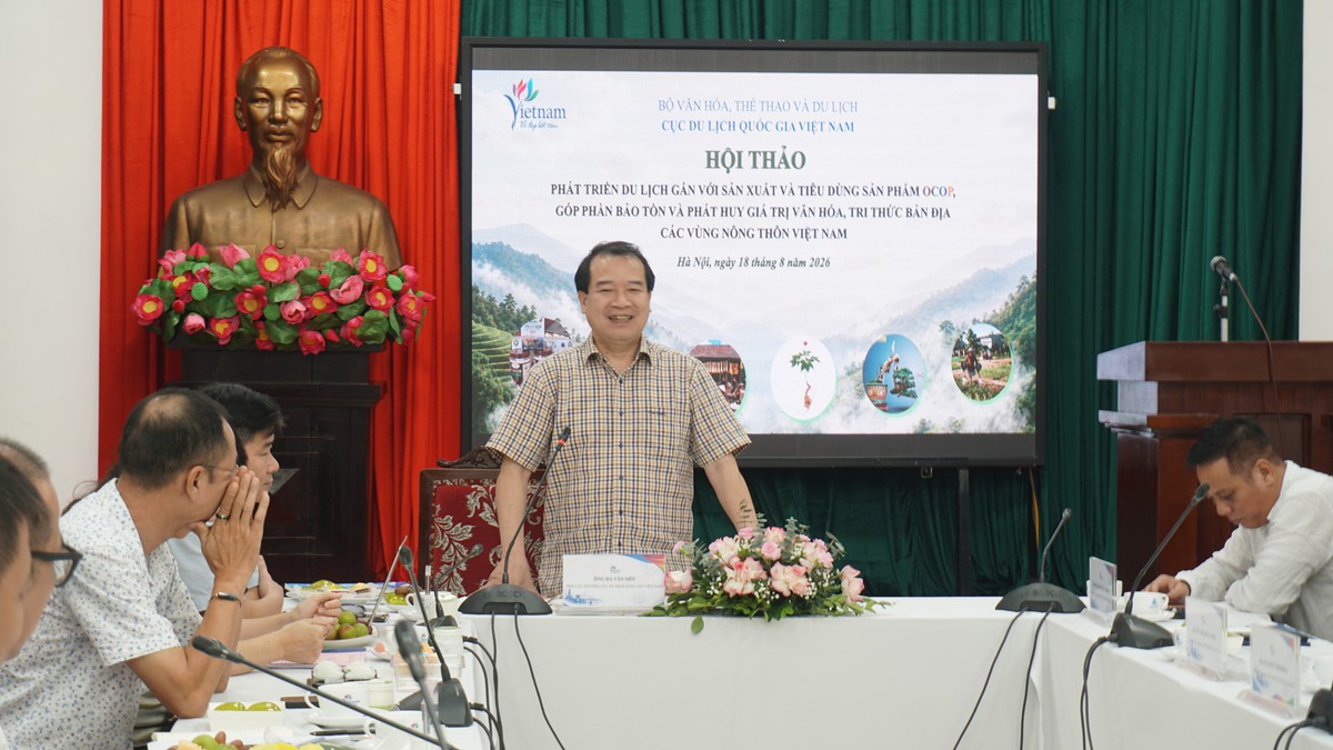 Đưa OCOP thành sản phẩm du lịch, đánh thức văn hóa bản địa - Ảnh 1.
