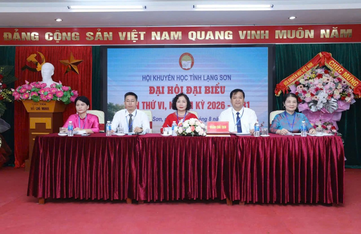 3 nữ Chủ tịch, Phó Chủ tịch Hội Khuyễn học tỉnh Lạng Sơn đều tài cử - Ảnh 1.