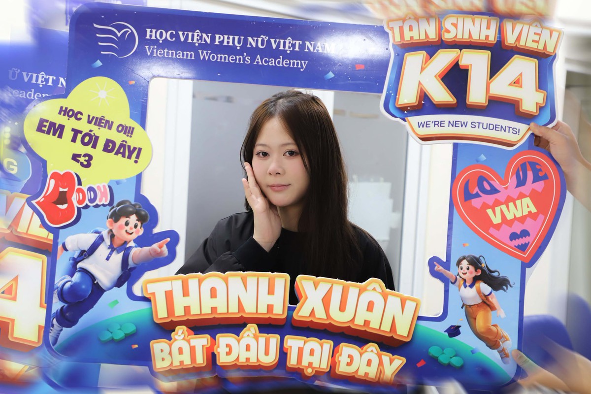 Học viện Phụ nữ Việt Nam đón tân sinh viên khóa 14 và đưa cơ sở Gia Lâm vào vận hành giảng dạy- Ảnh 2.