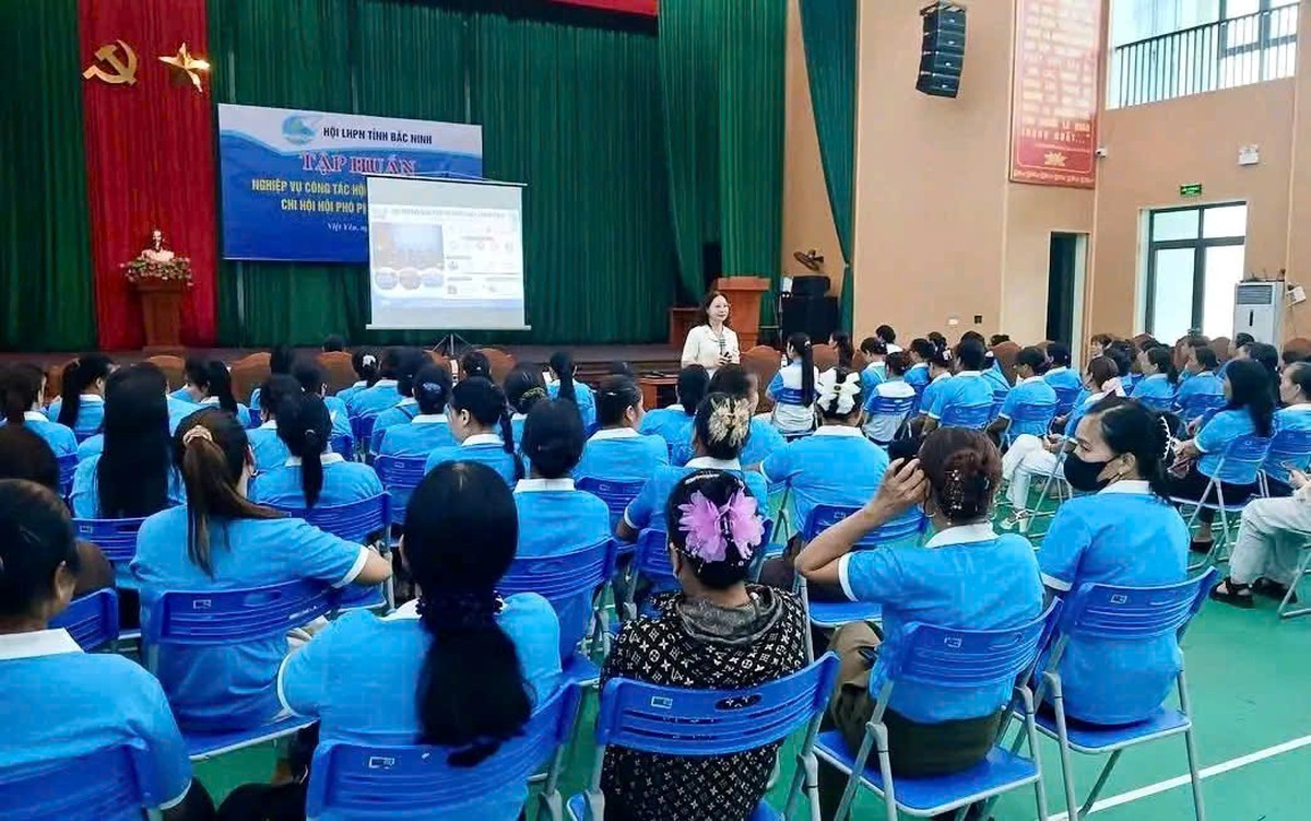 Gần 4.000 cán bộ Hội cơ sở Bắc Ninh được bồi dưỡng nghiệp vụ công tác Hội- Ảnh 2.