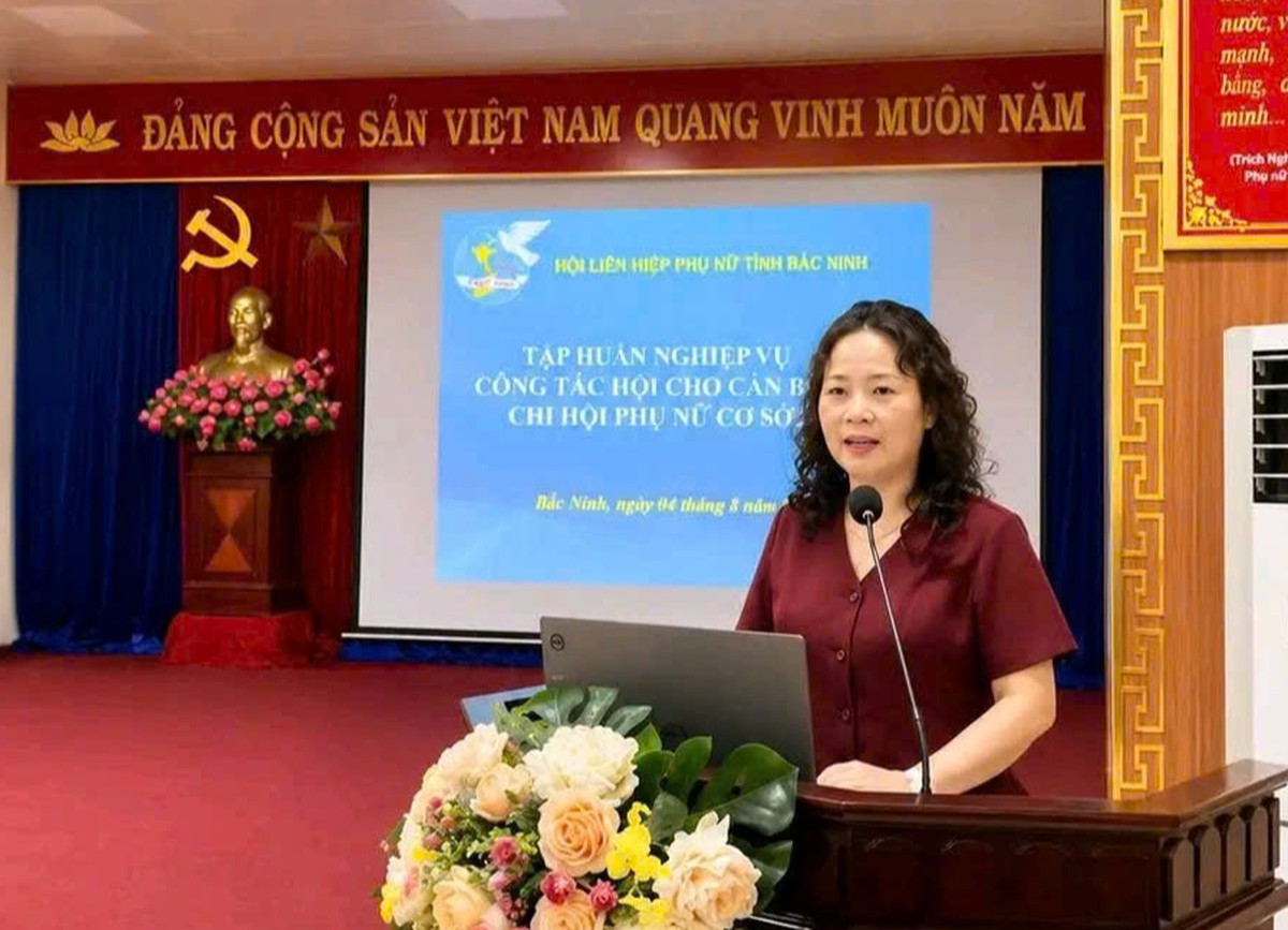 Gần 4.000 cán bộ Hội cơ sở Bắc Ninh được bồi dưỡng nghiệp vụ công tác Hội- Ảnh 1.