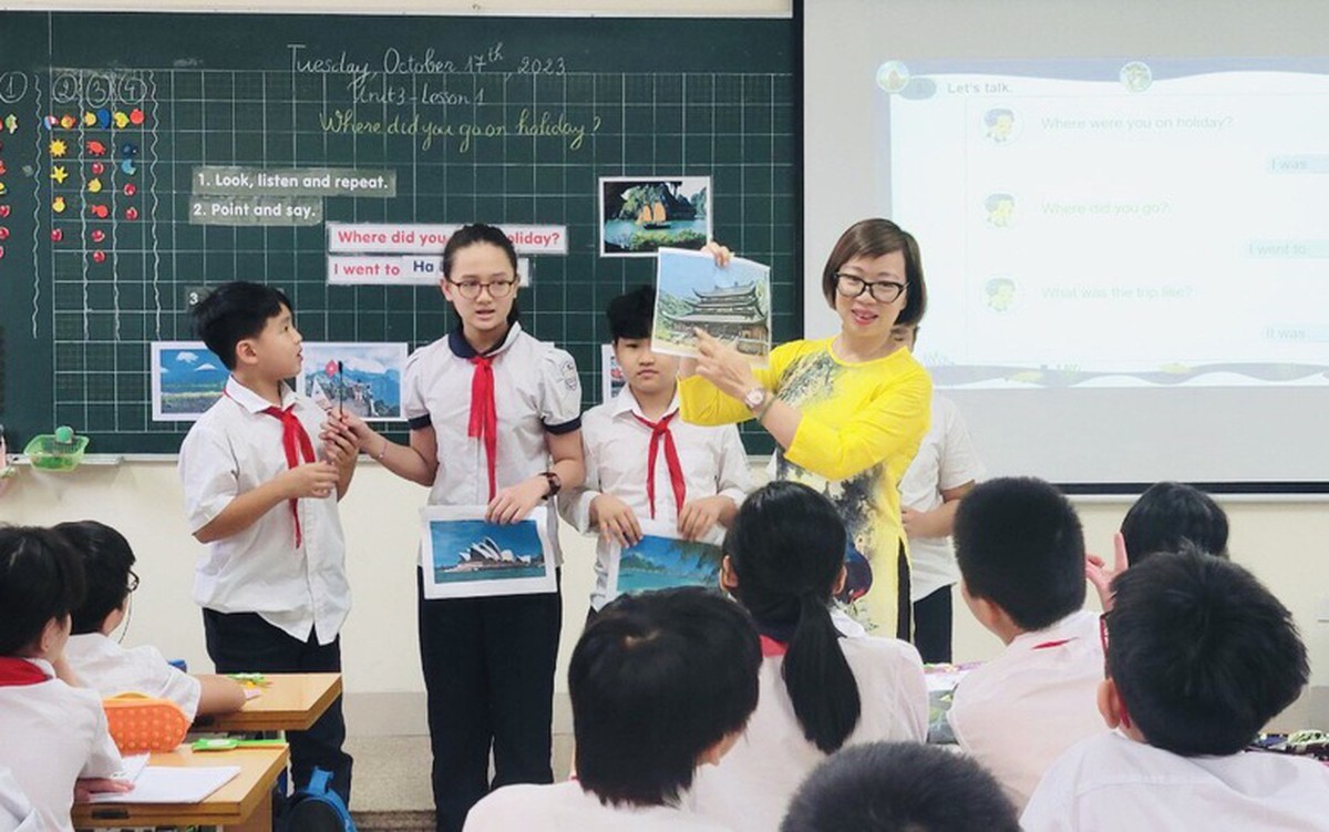 Đề xuất mới về môn Ngoại ngữ trong Chương trình giáo dục phổ thông- Ảnh 1.