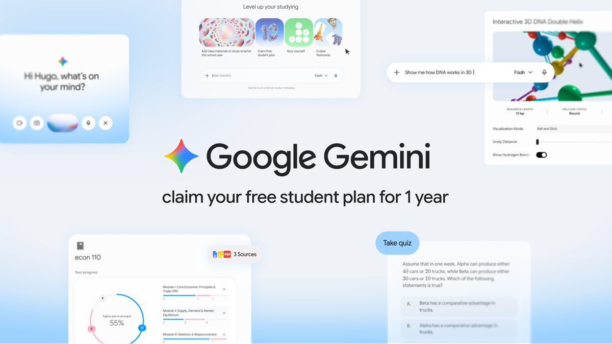 Google miễn phí Google AI Plus 1 năm cho sinh viên Việt Nam - Ảnh 1.