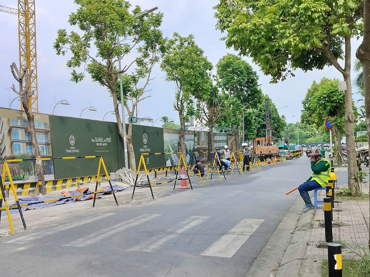 Gần 200 căn chung cư phản ánh bị nứt cạnh công trường Hanoi ParkCentric- Ảnh 1.