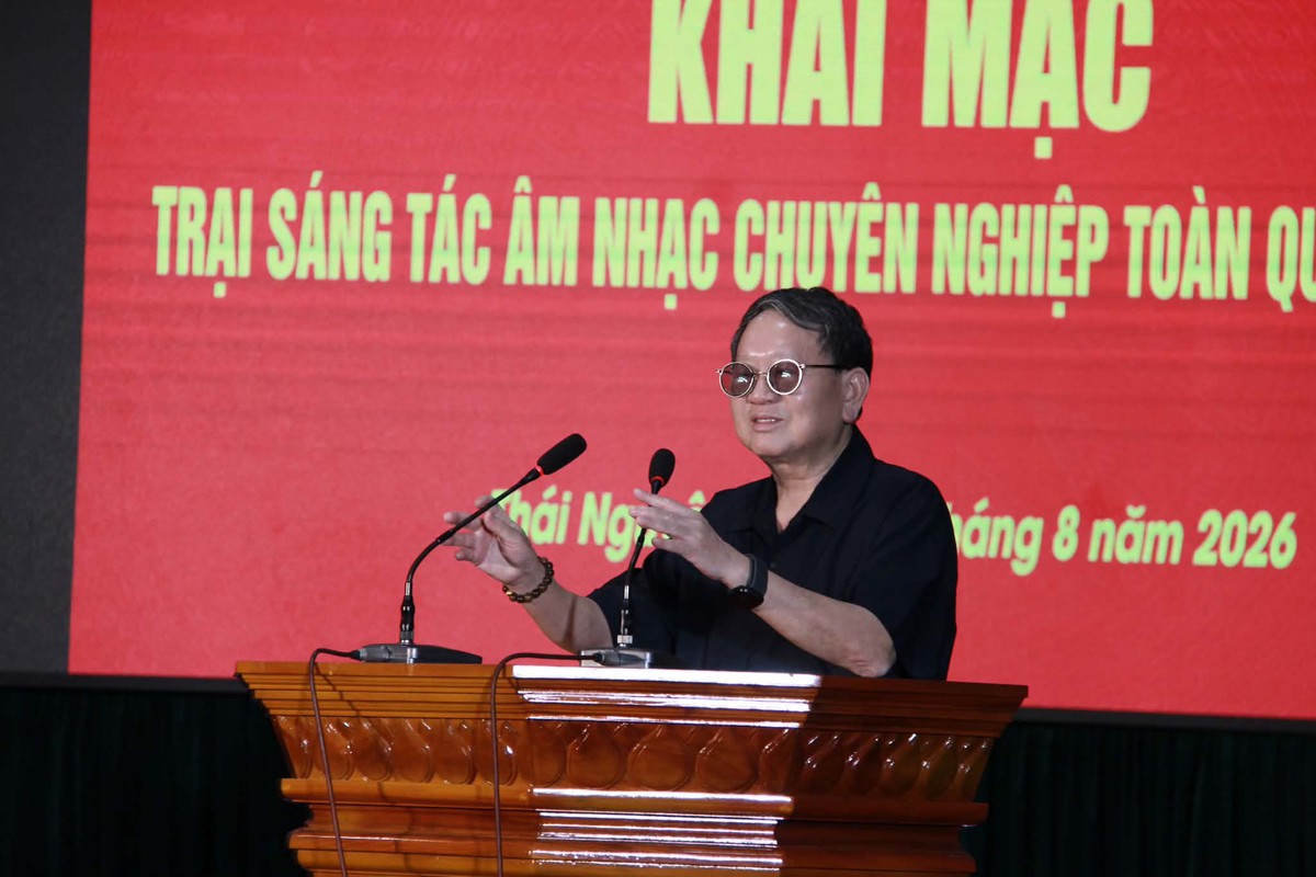 Khai mạc Trại sáng tác âm nhạc chuyên nghiệp toàn quân năm 2026 - Ảnh 3.