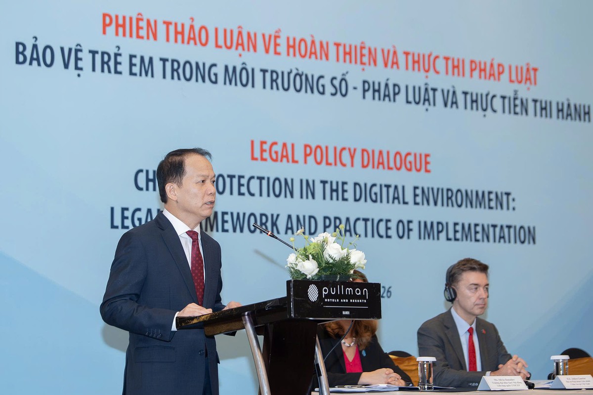 Tiếp tục hoàn thiện khung pháp lý để bảo vệ trẻ em trên môi trường mạng - Ảnh 2.