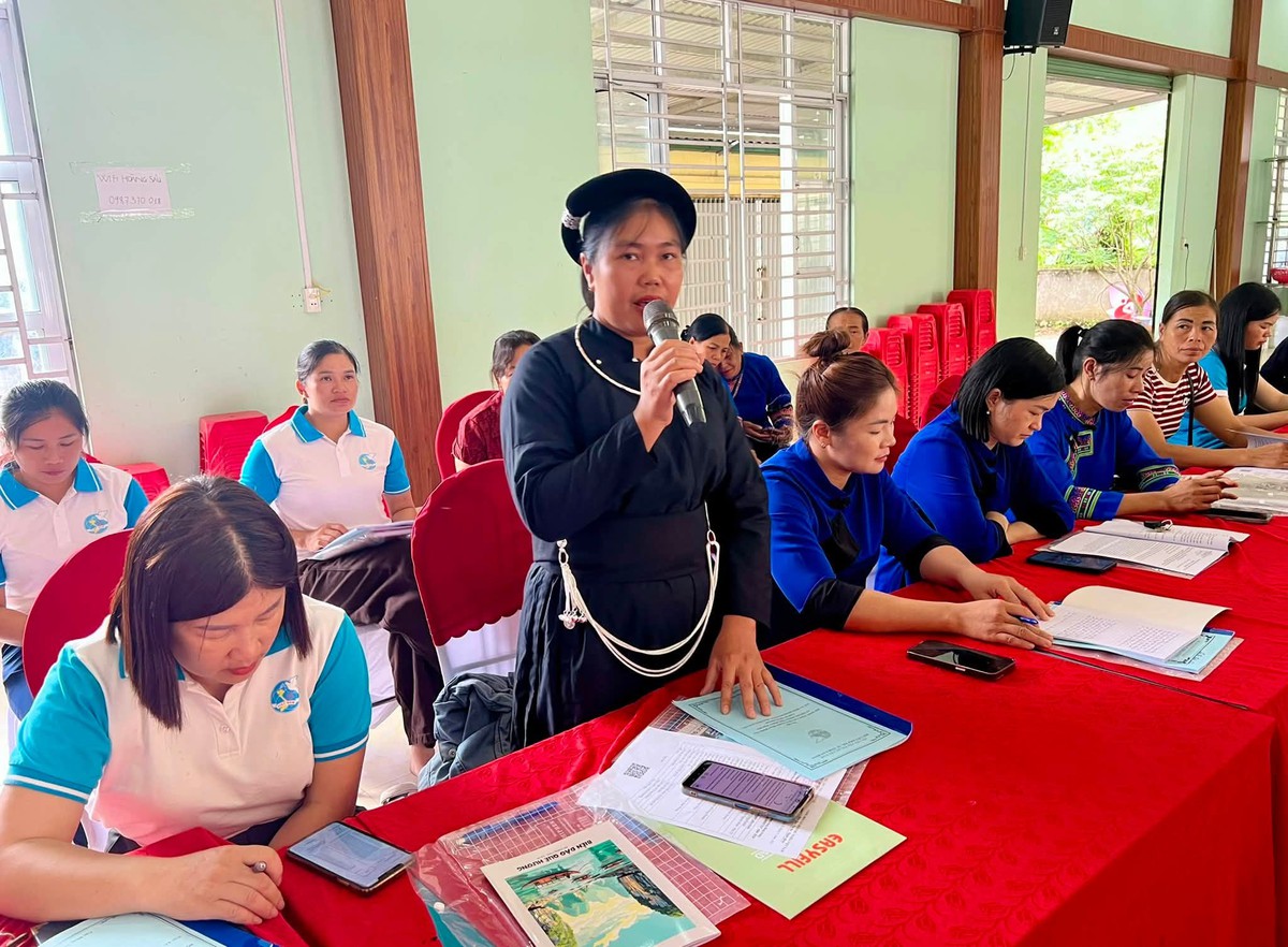 Nâng cao chất lượng tuyên truyền bình đẳng giới vùng đồng bào dân tộc thiểu số ở Cao Bằng- Ảnh 3.