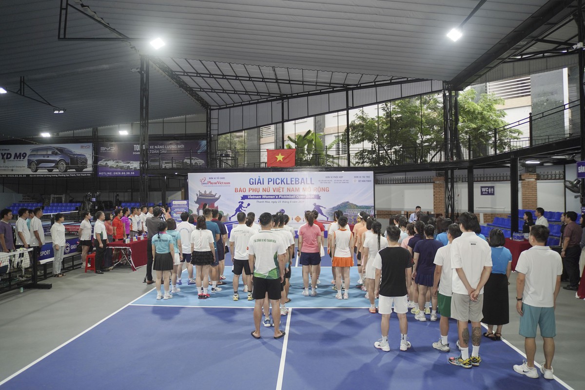 Khai mạc Giải Pickleball Báo Phụ nữ Việt Nam mở rộng năm 2026- Ảnh 1.