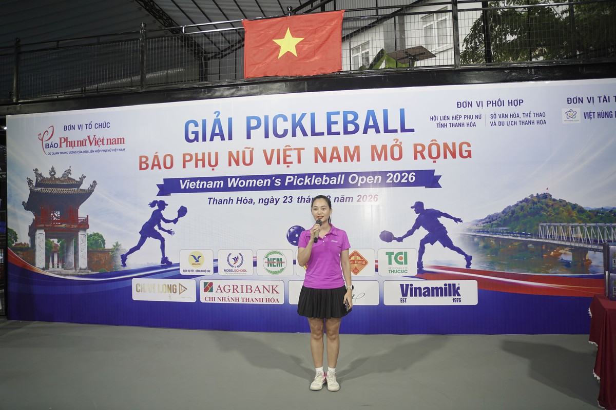 Khai mạc Giải Pickleball Báo Phụ nữ Việt Nam mở rộng năm 2026- Ảnh 10.