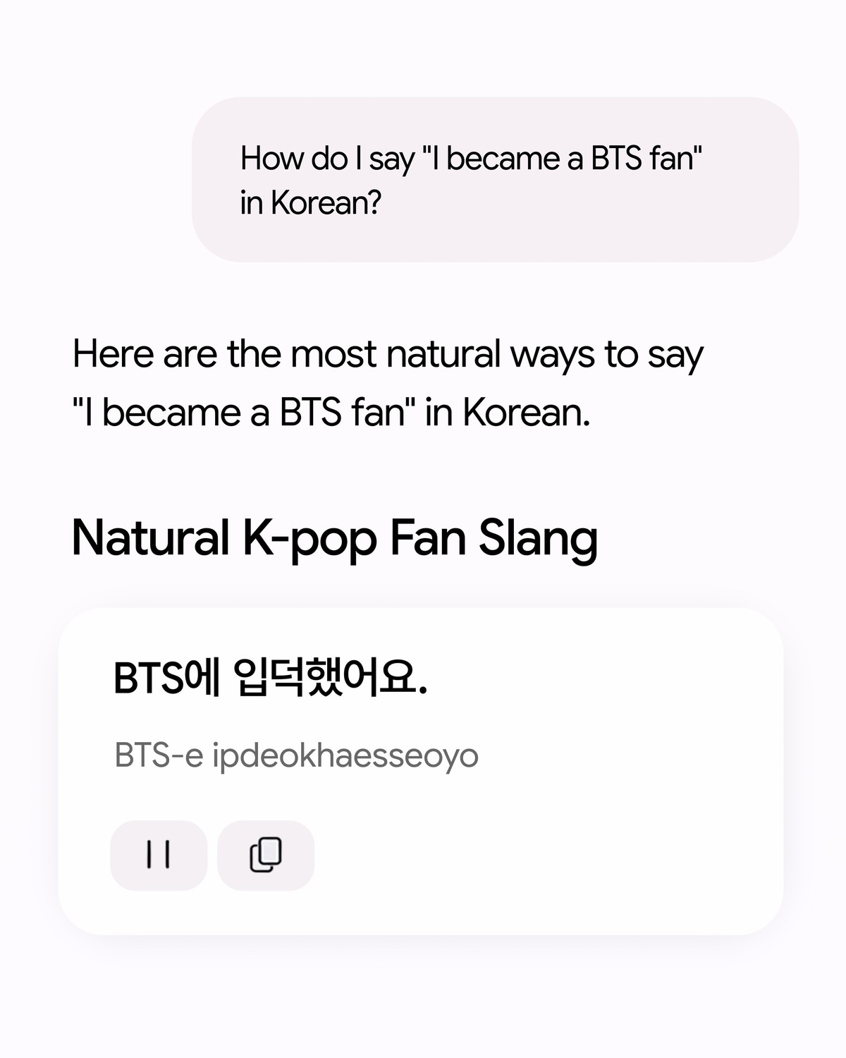 Tò mò với 4 tính năng tương tác mới cùng BTS ngay trên ứng dụng Gemini - Ảnh 4.