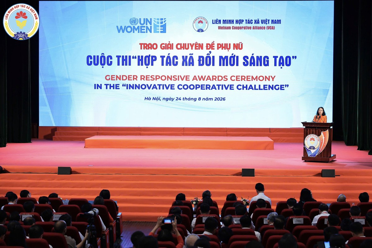 Vinh danh các Hợp tác xã đổi mới sáng tạo, có phụ nữ tham gia lãnh đạo, quản lý - Ảnh 1.