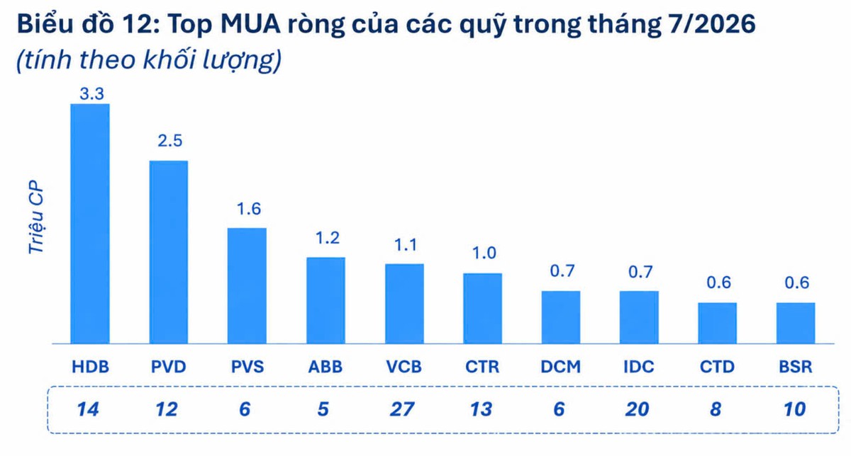 Giữa lúc các quỹ thủ thế, dòng tiền tổ chức vẫn chọn một cổ phiếu ngân hàng - Ảnh 2.