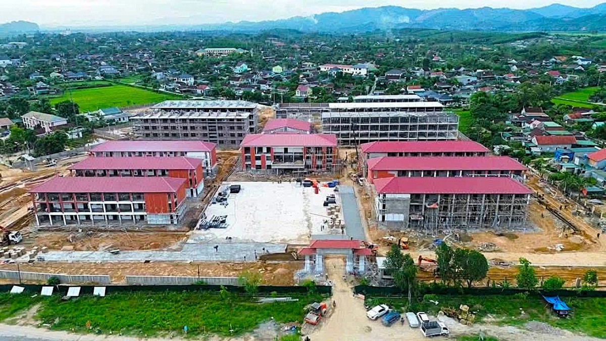 7 trường nội trú liên cấp ở Nghệ An sẵn sàng khai giảng - Ảnh 1.
