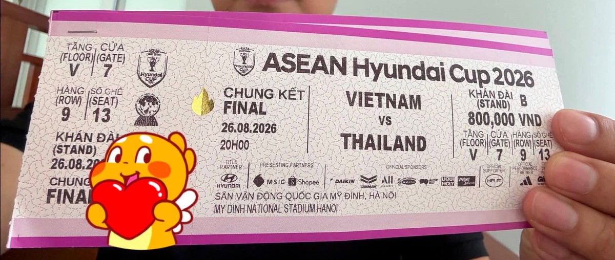 Chung kết ASEAN Cup 2026: "Loạn giá" vé và cách nhanh nhất nhận biết vé thật- Ảnh 3.
