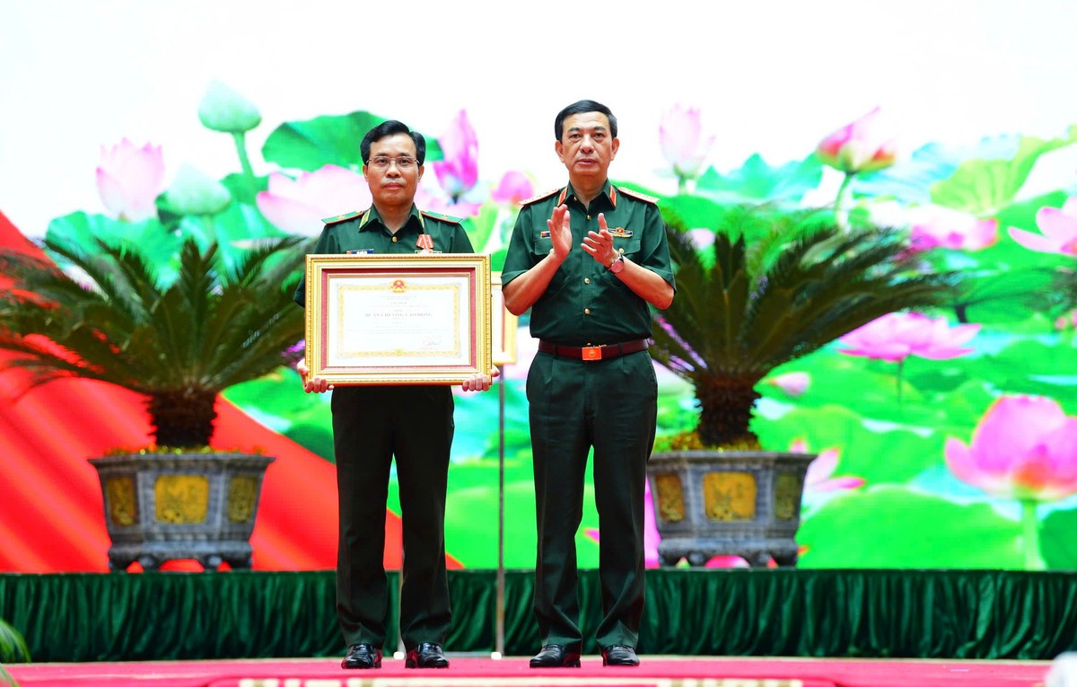 Bộ Tư lệnh Bộ đội Biên phòng đón nhận Huân chương Lao động hạng Nhất- Ảnh 5.