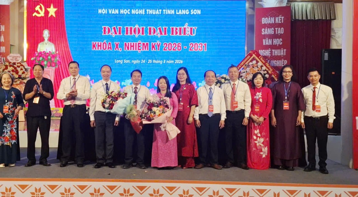 Ông Nguyễn Phúc Hà làm Chủ tịch Hội Văn học Nghệ thuật tỉnh Lạng Sơn - Ảnh 3.