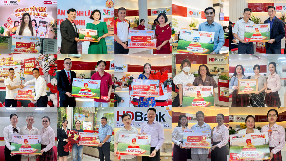 HDBank xác định chủ nhân 64 sổ tiết kiệm, cuộc đua săn 16 lượng vàng SJC vào chặng nước rút- Ảnh 2.
