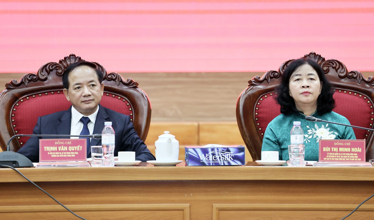 Đưa công tác dân vận về "ngôi nhà chung" của khối đại đoàn kết toàn dân tộc - Ảnh 1.