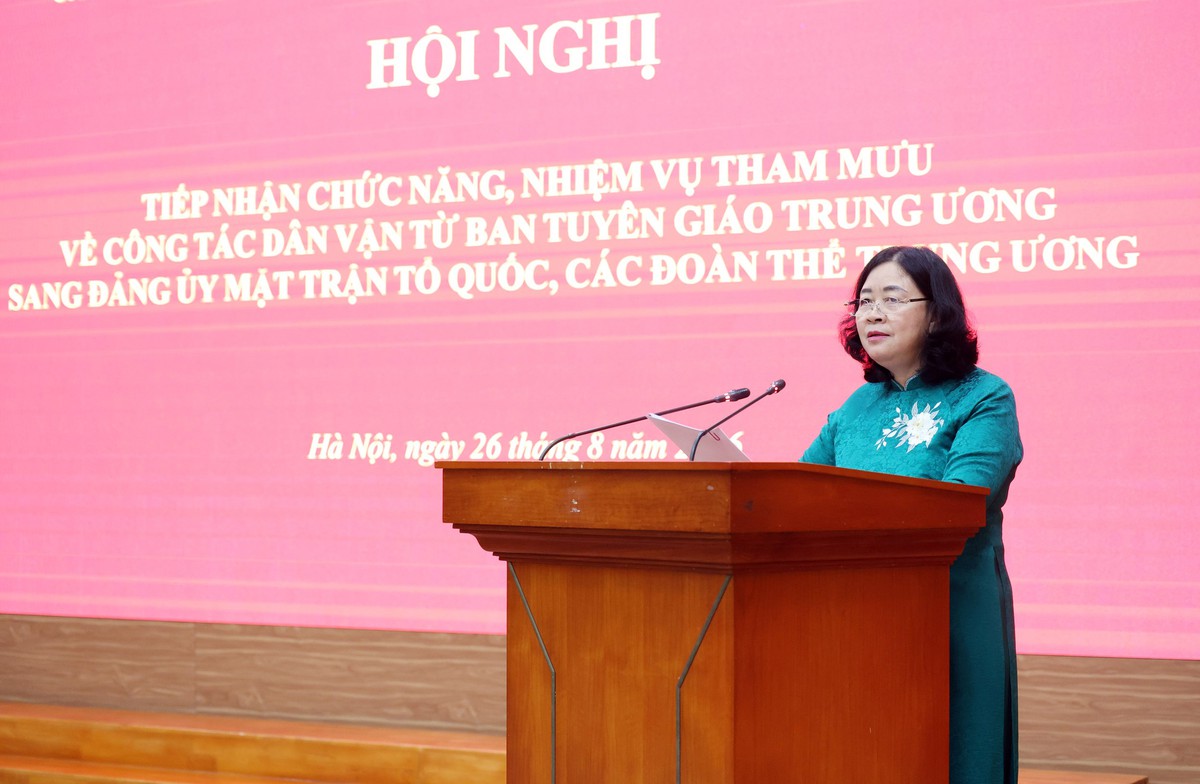 Đưa công tác dân vận về "ngôi nhà chung" của khối đại đoàn kết toàn dân tộc - Ảnh 5.