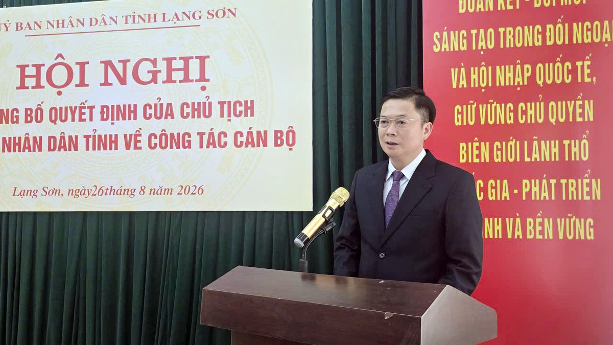 Bà Trần Thị Vân Thùy làm Giám đốc Sở Ngoại vụ tỉnh Lạng Sơn - Ảnh 2.