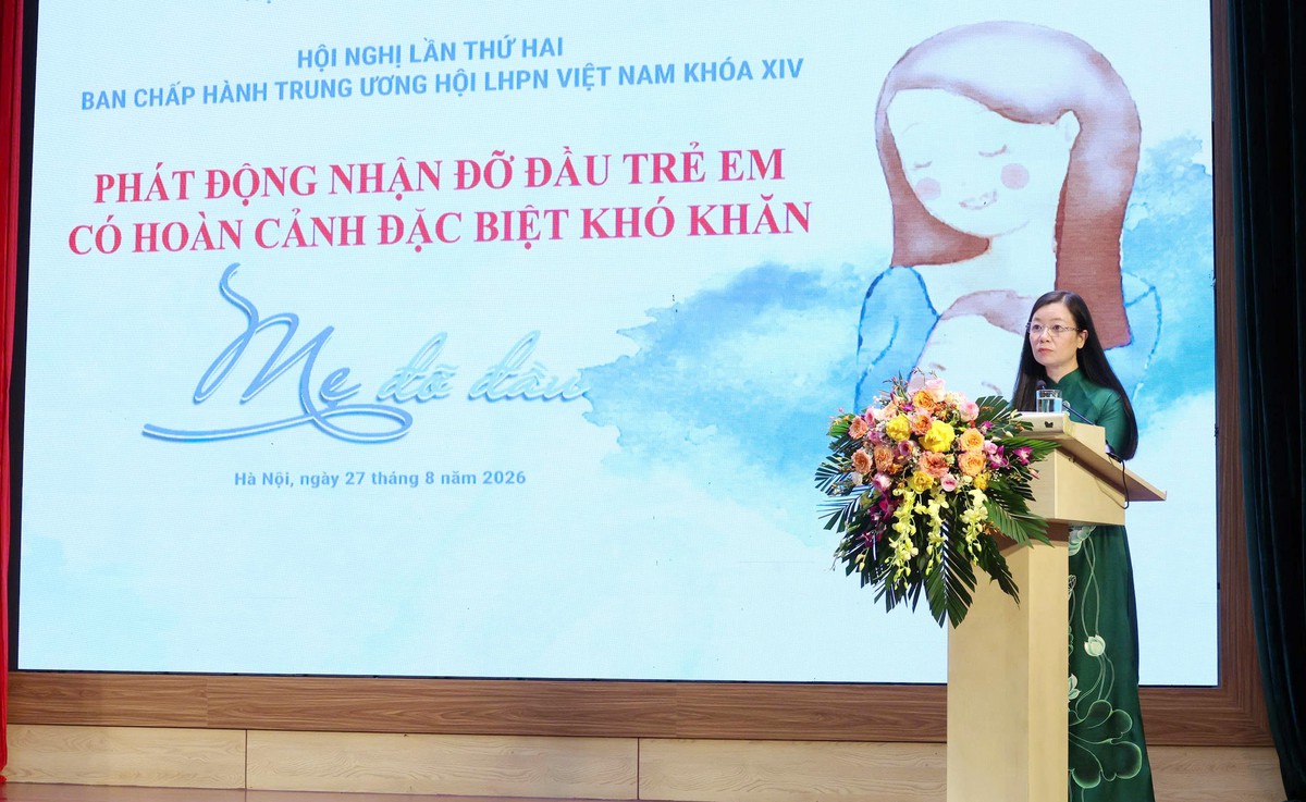 Mỗi Ủy viên BCH TƯ Hội LHPN Việt Nam nhận đỡ đầu 1 trẻ mồ côi, có hoàn cảnh đặc biệt khó khăn - Ảnh 3.