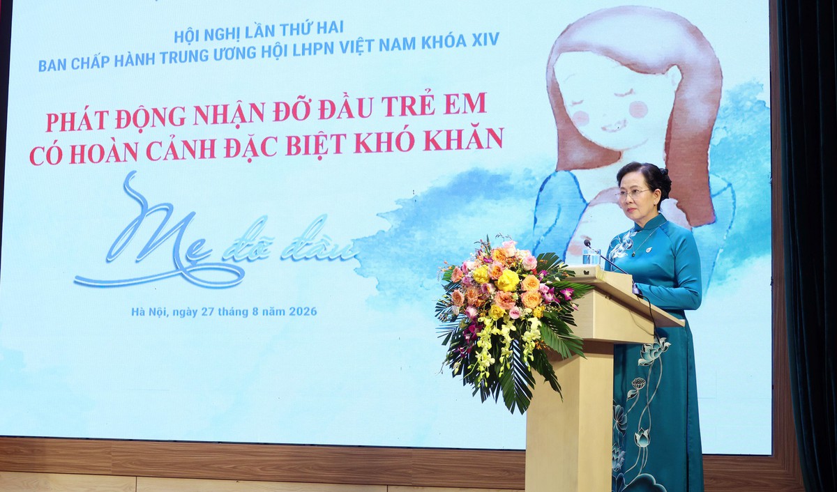 Mỗi Ủy viên BCH TƯ Hội LHPN Việt Nam nhận đỡ đầu 1 trẻ mồ côi, có hoàn cảnh đặc biệt khó khăn - Ảnh 1.