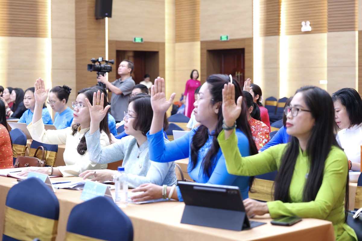 Bế mạc Hội nghị lần thứ hai Ban Chấp hành TƯ Hội LHPN Việt Nam khóa XIV - Ảnh 6.
