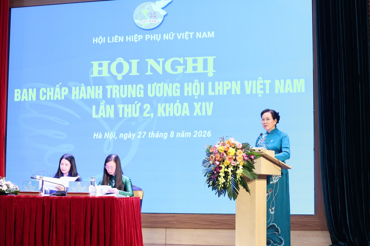 Hội nghị lần thứ hai Ban Chấp hành TƯ Hội LHPN Việt Nam khóa XIV: Tập trung vào 4 nhóm vấn đề trọng tâm- Ảnh 1.