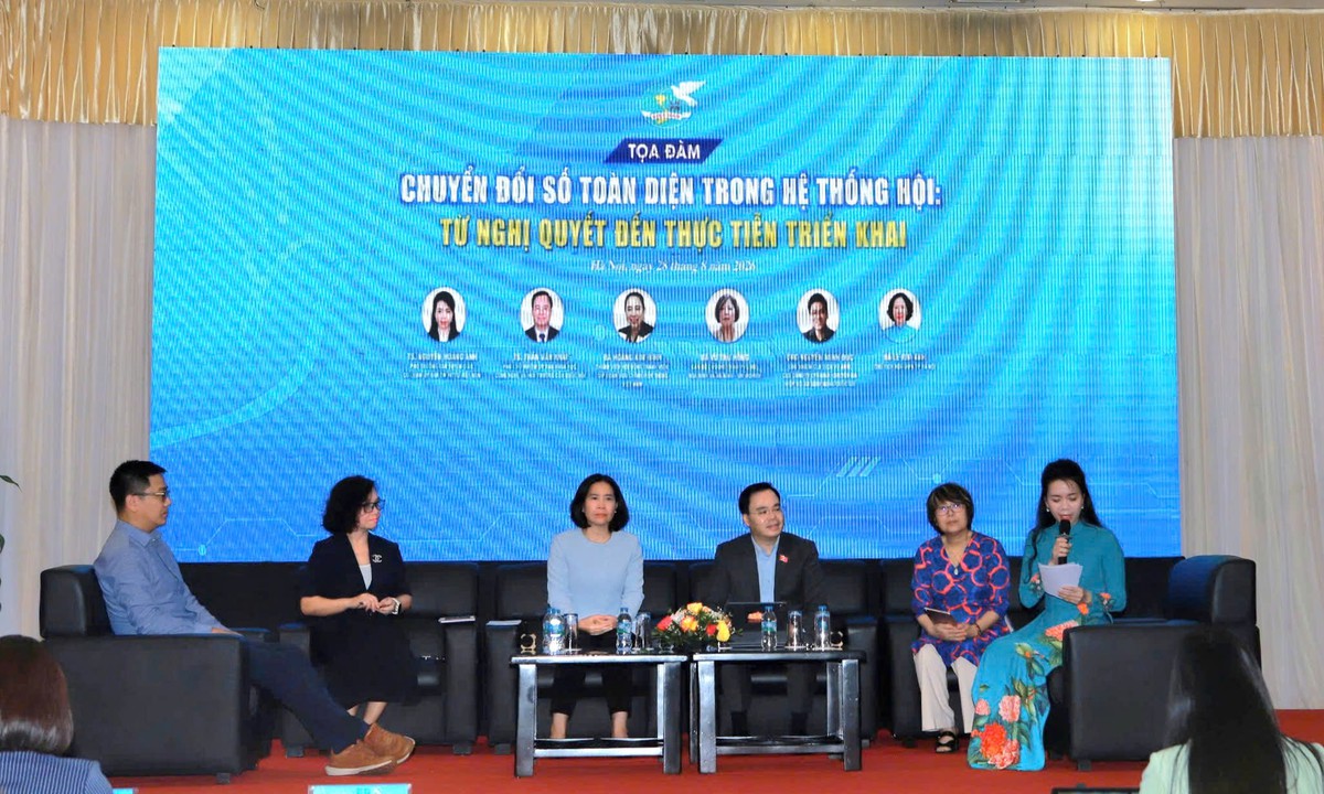 Chuyển đổi số trong hệ thống Hội cần bắt đầu từ tư duy, dữ liệu và con người- Ảnh 1.